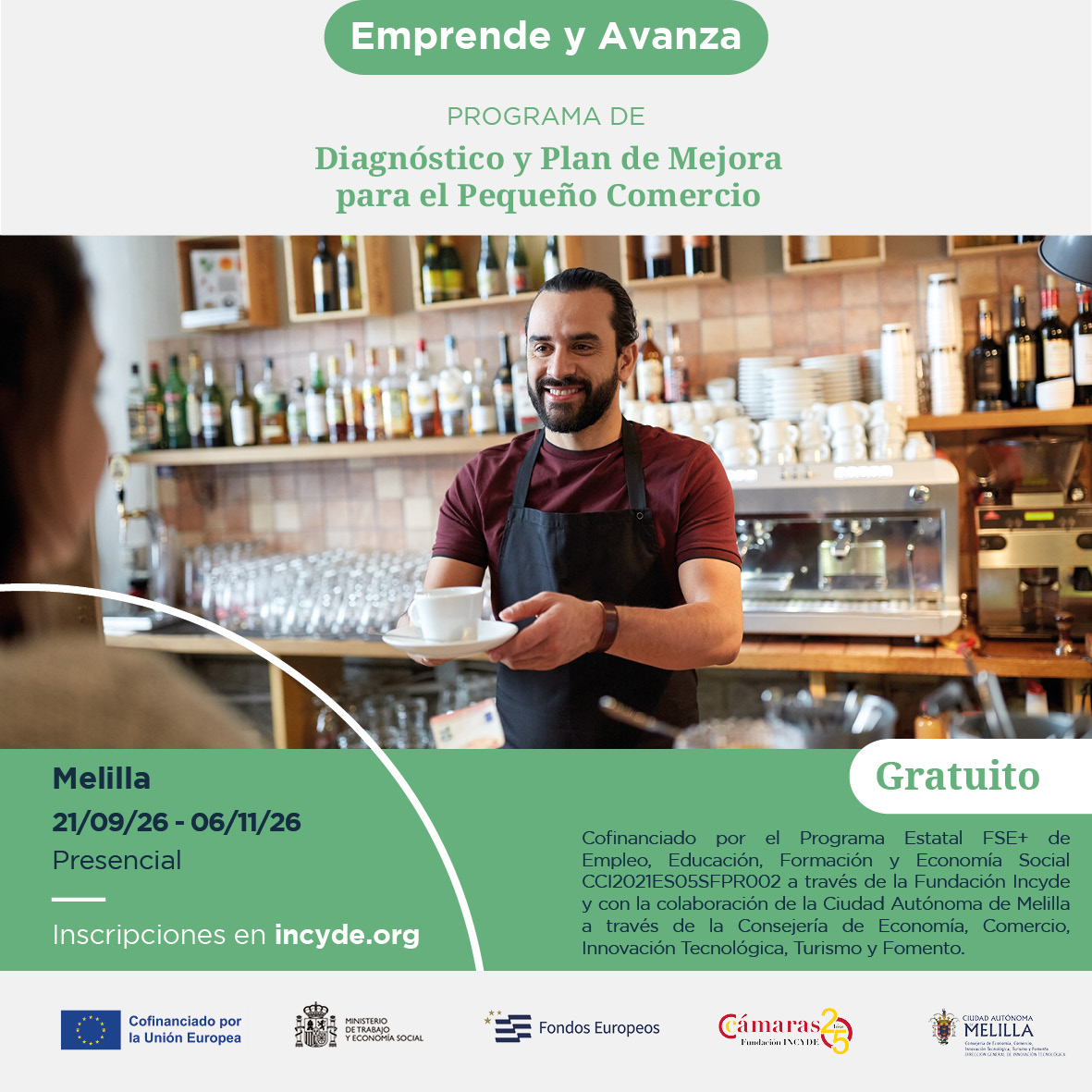 Emprende y Avanza: Diagn�stico y Plan de mejora del peque�o Comercio